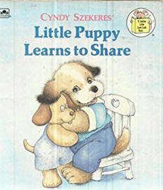 Cyndi Szekeres "Little Puppy Learns to Share"